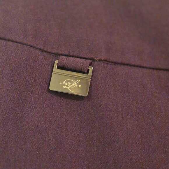 Lisette L  #801 - Essentials Slim Ankle Pants, Magical Lycra - size 10 - brown - Picture 4 of 5